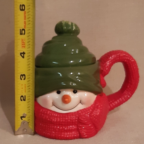 Ceramic Snowman Tea Mug - Picture 4 of 4